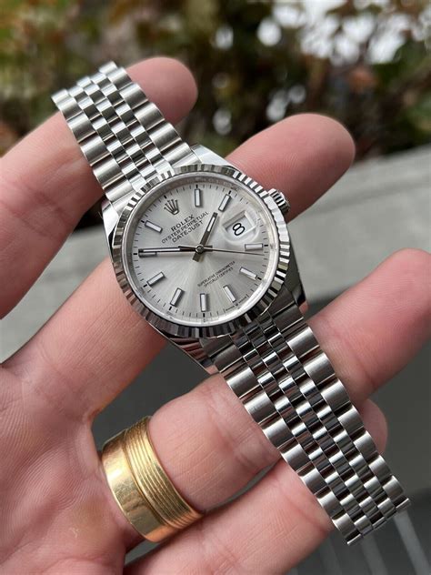 Rolex Datejust 36 Silver Dial 